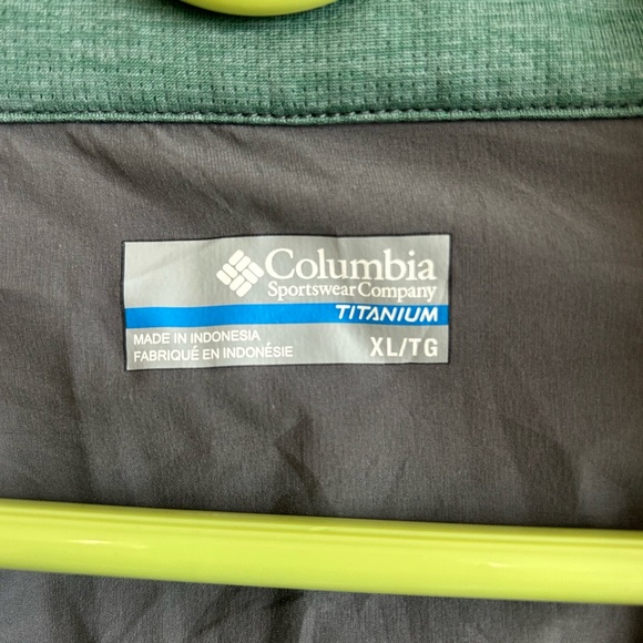 Columbia Titanium men’s, long sleeve shirt with zipper Size XL - Picture 4 of 9